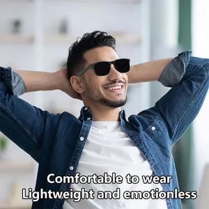 Lenovo Smart Glasses 8K HD Controle por Toque Câmera Gravação Chamada Bluetooth Assistente de Voz Tradutor Óculos AI para Adultos Novo