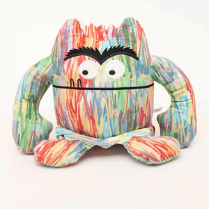 O Monstro das Cores Pelúcia Brinquedo Favor de Festa Decoração Crianças Bebê Almofada de Conforto Brinquedos de Pelúcia para Crianças Presentes Bonitos 15-35cm