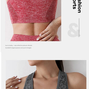 Sutiã Push Up Respirável para Mulheres, Roupas de Esporte, Corrida, Yoga, Fitness