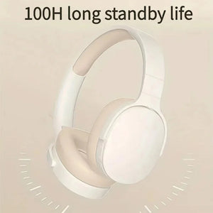 Fones de Ouvido Bluetooth 5.3 Fones de Ouvido para Jogos Fones de Ouvido Sem Fio de Modo Duplo Dobráveis com Redução de Ruído Fones de Ouvido para Música para iPhone Xiaomi