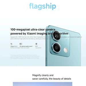 5G Smartphone Global Rom Original Xiaomi Redmi Note 13 256GB Dimensity 6080 Ultra 140Hz LCD Display 64MP Triple Camera 5000mAh