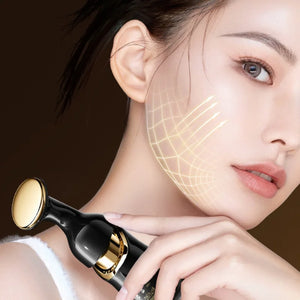Dispositivo de Lifting Facial para Pescoço, Massagem Facial e Ocular, Introduzidor de Microcorrente, Rejuvenescimento da Pele, Antienvelhecimento, Dispositivo de Beleza, Massageador Facial