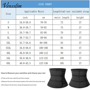 Cintura Vensslim para Homens, Cintura de Neoprene Sauna, Cintura Emagrecedora, Modelador de Abdômen, Corpete para Perda de Peso, Cinta de Compressão para Barriga