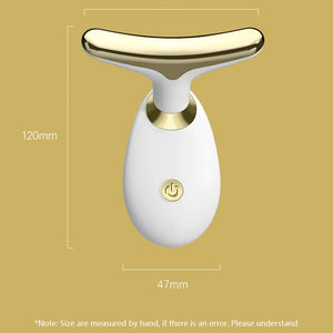 Massageador Facial e para o Pescoço para Uso Doméstico, Lifting e Firmador Facial Elétrico, Introdução ao Lifting e Firmamento, Ferramentas de Massagem de Beleza para Cuidados Faciais