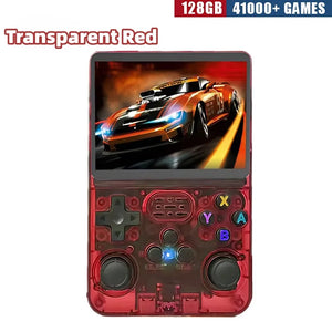 Console de Jogos Portátil Retro R36S - Tela IPS de 3,5 Polegadas, 64GB/128GB/256GB, Dispositivo de Jogos Portátil com Jogos Embutidos