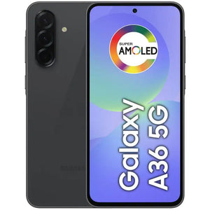 Smartphone Samsung Galaxy A36 128GB 5G 6GB RAM Preto 6,7" Câmera Tripla + 12MP Selfie