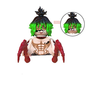 Figuras de Blocos de Construção de Animação MOC Acessórios de Blocos de Tijolos, Compatível com a Série de Partículas Montáveis DIY