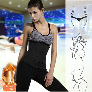1pc Cinturão Modelador de Cintura Emagrecedor Cinta de Fitness Perda de Peso Queima de Gordura Cinta Esportiva Redutora de Suor Treino Modelador