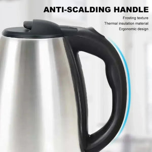 Chaleira Elétrica de Aço Inoxidável de Grau Alimentício de 2L, Aquecedor de Água Quente de Rápido Aquecimento, Bule Multiuso para Café, Bebidas de Uso Diário