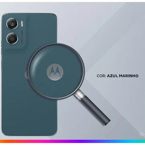 Smartphone Motorola Moto G06 128GB 4GB RAM Azul Marinho 6,9" Câmera 50MP + 8MP Selfie