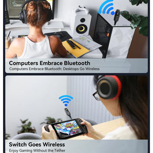 Essager 2-em-1 Receptor Transmissor de Áudio Bluetooth Sem Fio Bluetooth 5.1 Adaptador de Áudio AUX 3,5mm Estéreo para Fones de Ouvido TV Carro