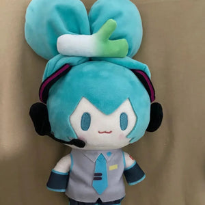 ***QUENTE Boneca de Pelúcia Fufu Hatsune Miku Fuwafuwa Anime Kawaii Fofa Legal Brinquedos Bonecas Pelúcia Decoração de Quarto Carro Mesa Presente de Aniversário para Fã