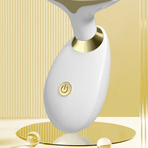 Massageador Facial e para o Pescoço para Uso Doméstico, Lifting e Firmador Facial Elétrico, Introdução ao Lifting e Firmamento, Ferramentas de Massagem de Beleza para Cuidados Faciais