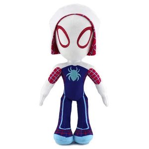 Brinquedos de pelúcia de anime Spiderman de 25~30CM Into the Spider-Verse Gwen Peter Parker Noir Bonecas Macias para presente de crianças