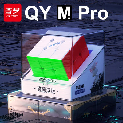 QiYi Speedcube M Pro Maglev Cubo Mágico Magnético 3x3 QY 3M Profissional 3x3x3 Quebra-Cabeça de Velocidade 3×3 Brinquedos Infantis Original Cubo Mágico