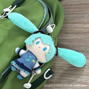 6 Estilos Novos 13-18cm Kawaii Meninas Anime Pingente de Pelúcia Chaveiro Chaveiros de Pelúcia Fofos Presentes de Aniversário para Meninas Mulheres Bolsa Pendurada