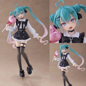 Hatsune Miku Anime Figure Collectible Doll PVC Statue Desktop Decoration Gift for Girls Otaku Cosplay Fans Kawaii Cute Japanese