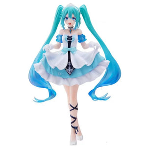Hatsune Miku Anime Figure Collectible Doll PVC Statue Desktop Decoration Gift for Girls Otaku Cosplay Fans Kawaii Cute Japanese