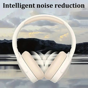 Fones de Ouvido Bluetooth 5.3 Fones de Ouvido para Jogos Fones de Ouvido Sem Fio de Modo Duplo Dobráveis com Redução de Ruído Fones de Ouvido para Música para iPhone Xiaomi