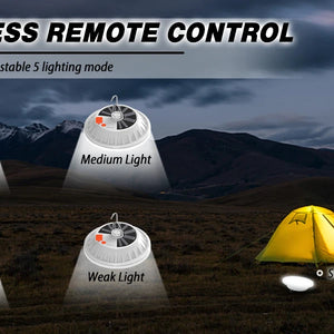 Lanterna de Camping Portátil Power Bank Lanterna LED para Camping Lanterna de Mão à Prova d'Água Luz de Tenda Externa Lanterna Recarregável Holofote Lanterna