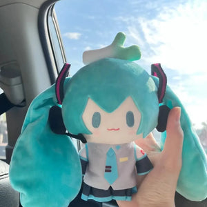 ***QUENTE Boneca de Pelúcia Fufu Hatsune Miku Fuwafuwa Anime Kawaii Fofa Legal Brinquedos Bonecas Pelúcia Decoração de Quarto Carro Mesa Presente de Aniversário para Fã