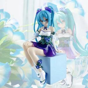 Hatsune Miku Anime Figure Collectible Doll PVC Statue Desktop Decoration Gift for Girls Otaku Cosplay Fans Kawaii Cute Japanese
