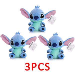 Modelos de pelúcia Stitch, bonecos de pelúcia de desenho animado, bonecos de pelúcia de anime, brinquedos de pelúcia para bebês, kawaii, presentes de aniversário, Natal e Halloween para crianças.