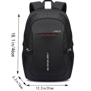 Mochilas Masculinas Oxford Impermeáveis Mochila de Negócios para Computador Mochila de Viagem Casual Mochila Escolar para Estudantes do Ensino Médio