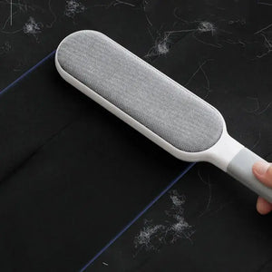 Removedor de Pelos de Animais de Dupla Face, Escova Adesiva Eletrostática Manual, para Gato, Roupas, Sofá, Móveis, Limpeza de Tapetes