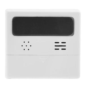 Estação Meteorológica de Casa com Relógio Eletrônico, Medidor de Temperatura e Umidade, Alarme, Termômetro LED, Termo-Higrômetro Multifuncional