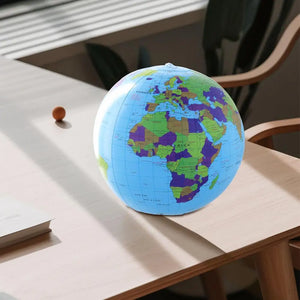 Bola de Praia Inflável 12/16 Polegadas Globo Mapa Brinquedo Educação Geografia Ensino Balão Props Para Crianças Adultos Presentes Criativos