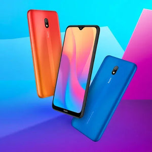 Firmware global Xiaomi Redmi 8A smartphone 4G 64G 5000mAh 6.22 polegadas Snapdragon 439 12MP 18W Reconhecimento facial telefone usado