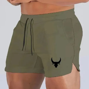 Bermuda de Basquete Masculina com Padrão Geométrico, Cintura Média, Microelástica, Rápido Secagem, Respirável, Calças Esportivas para Corrida e Fitness