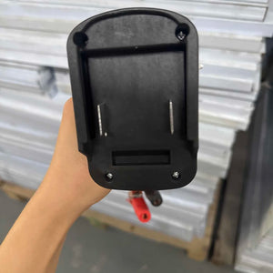 aptador de Carga de Bateria de Lítio para Carro, Clipe de Carregador, Acendedor de Auto, Iniciador de Emergência para Makita, Adaptador de Cabo de Reforço, Ferramentas de Emergência DIYAd