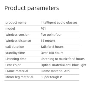 NOVOS Óculos Inteligentes V5.3 Chamada Bluetooth Fones de Ouvido de Alta Qualidade Óculos de Sol para Esportes ao Ar Livre Anti-toque UV Reprodutor de Música para Homens e Mulheres