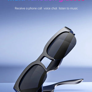 Novos Óculos de Sol Inteligentes Bluetooth Sem Fio Óculos Multifuncionais com Chamada Bluetooth Mãos Livres Proteção UV para Esportes ao Ar Livre