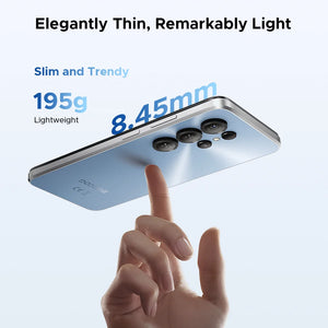 Telefone Móvel DOOGEE Note56 X PRO 5G Corpo Slim de 8,45mm Bateria de 6150mAh Assistente de IA Gemini Widevine L1 Android 16 Smartphone NFC