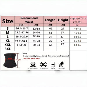 1pc Cinturão Modelador de Cintura Emagrecedor Cinta de Fitness Perda de Peso Queima de Gordura Cinta Esportiva Redutora de Suor Treino Modelador