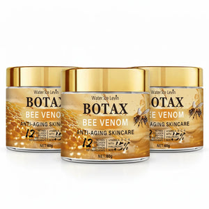 Creme de Veneno de Abelha "Botax" - Tratamento de Rugas Profundas, Rejuvenescimento da Pele e Ação Firmadora com Água de Colágeno Ice Levin. 60g.