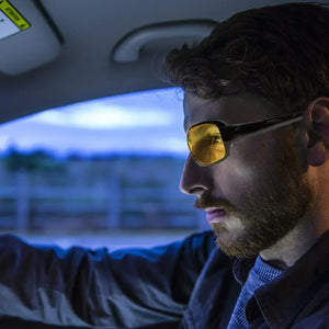 New Day and Night Car Vision Driver Glasses Anti Glare Night Vision Driver Goggles Night Driving Enhanced Light Glasses Eyewear