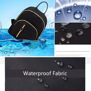 Mochila Multifuncional Feminina Fashion Menina Oxford Dia Viagem Mochila Mini Fofa Mochila Masculina Bolsa Preta Quente