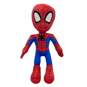 Brinquedos de pelúcia de anime Spiderman de 25~30CM Into the Spider-Verse Gwen Peter Parker Noir Bonecas Macias para presente de crianças