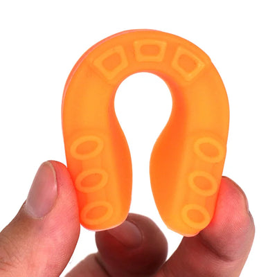 Protetor Dental de Silicone para Dormir à Noite, Placa de Proteção Bucal para Rugby, Karatê, Bruxismo, Proteção para Boxe, Moldagem Gratuita