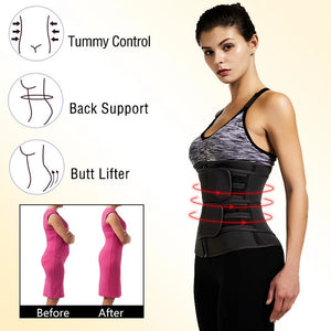 1pc Cinturão Modelador de Cintura Emagrecedor Cinta de Fitness Perda de Peso Queima de Gordura Cinta Esportiva Redutora de Suor Treino Modelador
