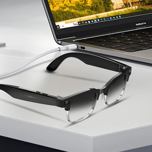 2026 New Upgrade Smart Glasses AI  Camera Photo Recognition Bluetooth Call Translation Video Recording Voice Sunglasses for Men