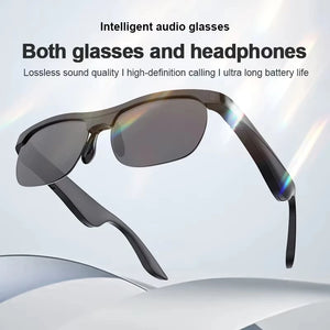Óculos de Sol Inteligentes com Bluetooth Sem Fio, Chamadas Mãos Livres, Fones de Ouvido para Ouvidos Abertos, Esportes ao Ar Livre para Homens e Mulheres