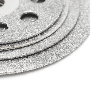 Disco de Corte de Diamante de 22mm Mandril de Roda de Lixa de 3mm para Ferramenta Rotativa de Corte de Metal Peças de Moedor Elétrico