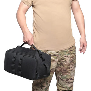 Bolsa de Armazenamento para Tanque de Gás para Camping ao Ar Livre, Grande Capacidade, Bolsa de Ferramentas com Estaca para o Solo, Bolsa para Lata de Gás, Conjunto de Utensílios de Cozinha para Piquenique