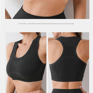 Sutiã Push Up Respirável para Mulheres, Roupas de Esporte, Corrida, Yoga, Fitness