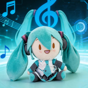 ***QUENTE Boneca de Pelúcia Fufu Hatsune Miku Fuwafuwa Anime Kawaii Fofa Legal Brinquedos Bonecas Pelúcia Decoração de Quarto Carro Mesa Presente de Aniversário para Fã